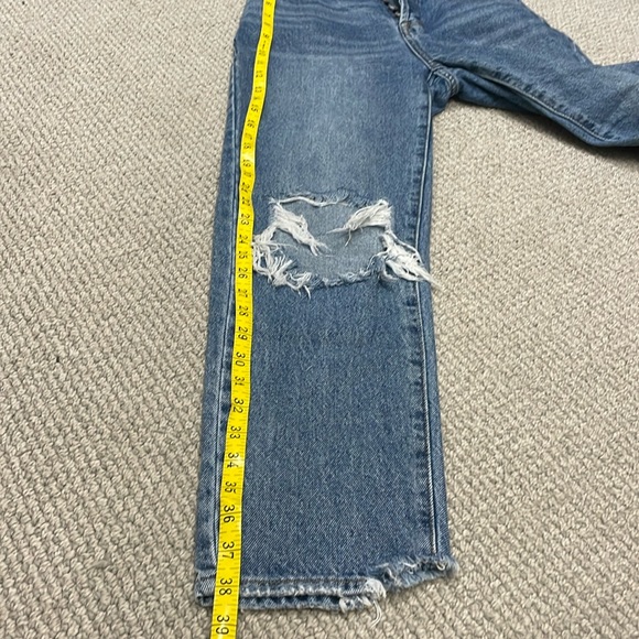 Women's Pacsun High Rise Straight Denim Jeans, Size 25 - Picture 6 of 16